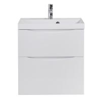 База под раковину подвесная с двумя выкатными ящиками MARINO-H60-600-2C-SO-BL-P BelBagno