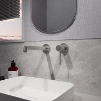 Смеситель для раковины встраиваемый однорычажный , 35мм картдриж VBFW-1D1BN цвет брашированный никель Vincea