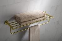 Полка для полотенец Timo Saona 13058/17 золото матовое