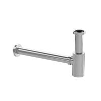 Сифон для раковины из латуни 300мм цвет хром VSPH-1B01CH VINCEA