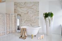 Отдельностоящая, классическая акриловая ванна 1545x760x830 BB06-1550 BelBagno