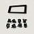 Душевой уголок RGW CL-48-1B (CL-14B+Z-060-1B) прямоугольный  100* 90*185 320948109-014 профиль Чёрный стекло Прозрачное 5 мм RGW