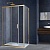 Душевая уголок прямоугольный VSR-3AL9015CLG 1500х900x1900 профиль брашированное золото стекло прозрачное VINCEA